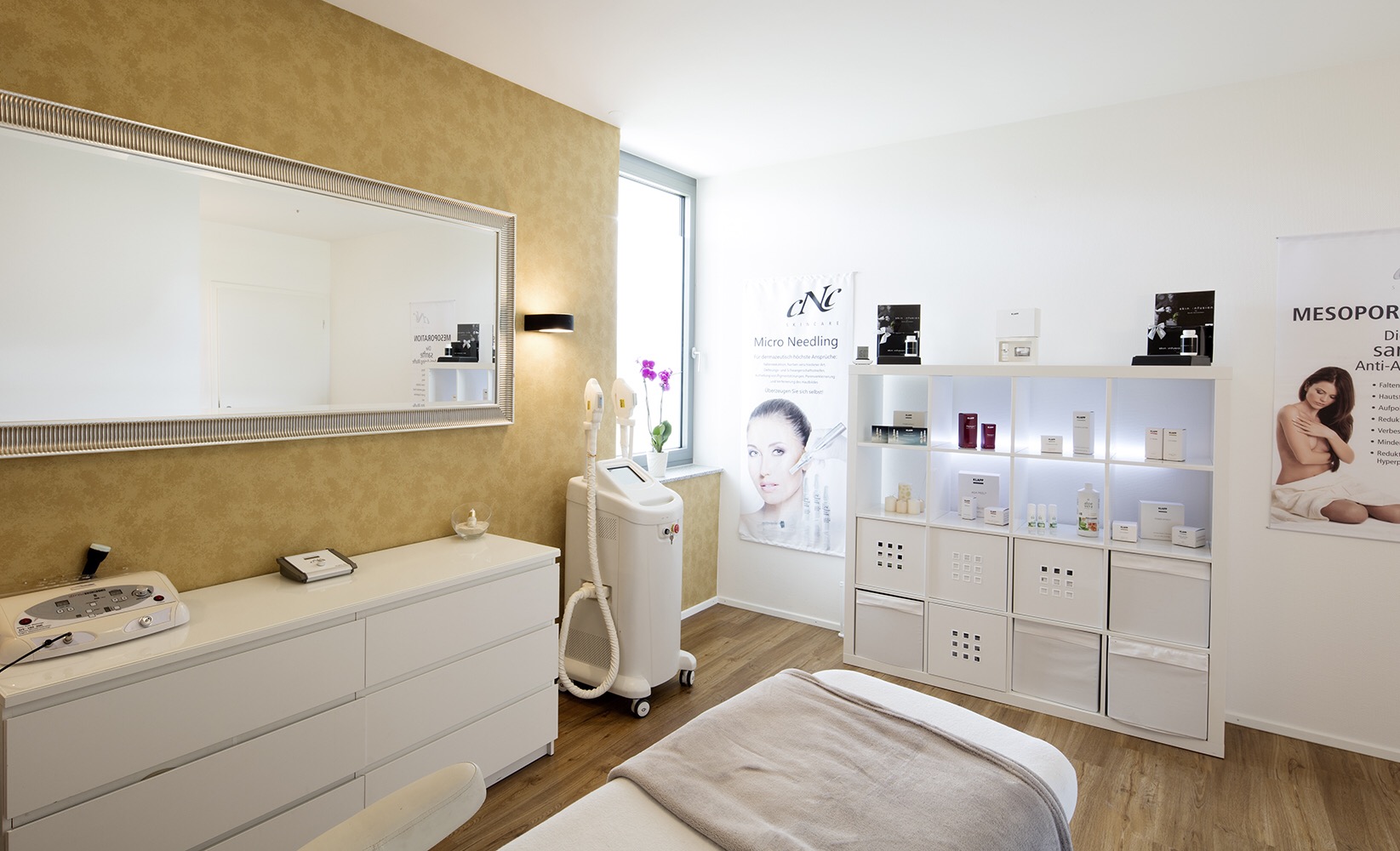Behandlungsraum von JOUST Medical Cosmetic in Ludwigsburg